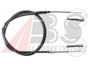 A.B.S. K12158 trosas, stovėjimo stabdys 
 Stabdžių sistema -> Valdymo svirtys/trosai
4745.96, 4745.98, 90375404