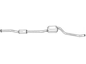 AKS DASIS SG25468 vidurinis duslintuvas