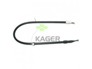 KAGER 19-6258 trosas, stovėjimo stabdys 
 Stabdžių sistema -> Valdymo svirtys/trosai
2514200285, 2514202385
