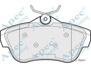 APEC braking PAD1540 stabdžių trinkelių rinkinys, diskinis stabdys 
 Techninės priežiūros dalys -> Papildomas remontas
425367, 425368