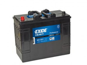 EXIDE EG1251 starterio akumuliatorius; starterio akumuliatorius