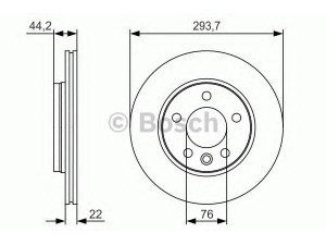BOSCH 0 986 479 S06 stabdžių diskas 
 Stabdžių sistema -> Diskinis stabdys -> Stabdžių diskas
7H0 615 601 B