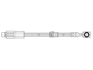 CEF 511800 stabdžių žarnelė 
 Stabdžių sistema -> Stabdžių žarnelės
562377, 90498319, 90498319, 90498319