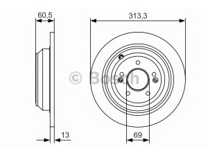 BOSCH 0 986 479 C27 stabdžių diskas 
 Dviratė transporto priemonės -> Stabdžių sistema -> Stabdžių diskai / priedai
58411 3M300