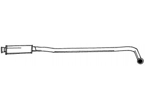 AKS DASIS SG50433 vidurinis duslintuvas