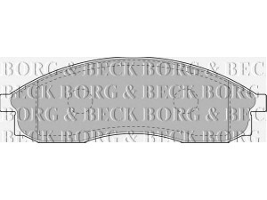 BORG & BECK BBP1151 stabdžių trinkelių rinkinys, diskinis stabdys 
 Techninės priežiūros dalys -> Papildomas remontas
41060 17U90, 41060 1E090, 41060-17U90