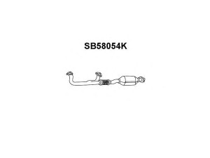 VENEPORTE SB58054K katalizatoriaus keitiklis 
 Išmetimo sistema -> Katalizatoriaus keitiklis
4967006
