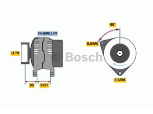 BOSCH 0 986 048 380 kintamosios srovės generatorius 
 Elektros įranga -> Kint. sr. generatorius/dalys -> Kintamosios srovės generatorius
1420871, 6G9N1 0300 UA, 6G9N1 0300 UB