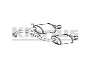 KLARIUS 260992 galinis duslintuvas 
 Išmetimo sistema -> Duslintuvas
287002C200, 287002C201