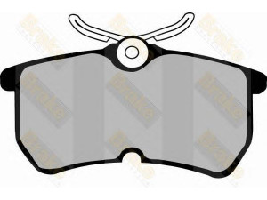 Brake ENGINEERING PA1188 stabdžių trinkelių rinkinys, diskinis stabdys 
 Techninės priežiūros dalys -> Papildomas remontas
1075565, 1107698, 1425407, 1780884