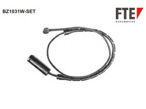 FTE BZ1031W-SET įspėjimo kontaktas, stabdžių trinkelių susidėvėjimas 
 Stabdžių sistema -> Susidėvėjimo indikatorius, stabdžių trinkelės
34 35 1 182 064