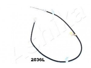 ASHIKA 131-02-2036L trosas, stovėjimo stabdys 
 Stabdžių sistema -> Valdymo svirtys/trosai
4643052050
