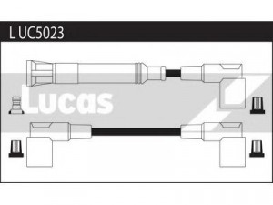LUCAS ELECTRICAL LUC5023 uždegimo laido komplektas 
 Kibirkšties / kaitinamasis uždegimas -> Uždegimo laidai/jungtys