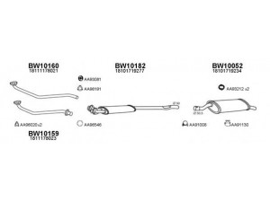 VENEPORTE 100060 išmetimo sistema 
 Išmetimo sistema -> Išmetimo sistema, visa