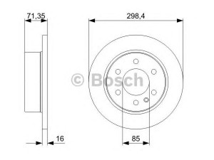 BOSCH 0 986 479 295 stabdžių diskas 
 Dviratė transporto priemonės -> Stabdžių sistema -> Stabdžių diskai / priedai
906 423 00 12, A 906 423 00 12