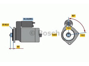 BOSCH 0 986 023 590 starteris 
 Elektros įranga -> Starterio sistema -> Starteris
5010508380, M 009 T 60471, M 009 T 61571