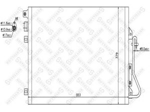 STELLOX 10-45044-SX kondensatorius, oro kondicionierius 
 Oro kondicionavimas -> Kondensatorius
7700428083