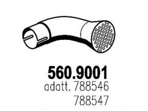 ASSO 560.9001 išleidimo kolektorius
788546, 788547