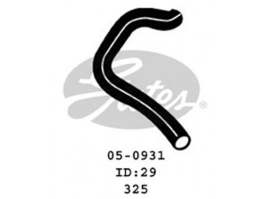 GATES 05-0931 radiatoriaus žarna
B366-15-186A, B66S15185, B6S715186A