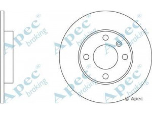 APEC braking DSK232 stabdžių diskas 
 Dviratė transporto priemonės -> Stabdžių sistema -> Stabdžių diskai / priedai
6N0615301, 6N0615301