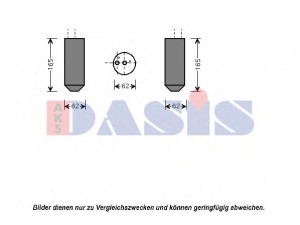 AKS DASIS 800284N džiovintuvas, oro kondicionierius 
 Oro kondicionavimas -> Džiovintuvas
46804655