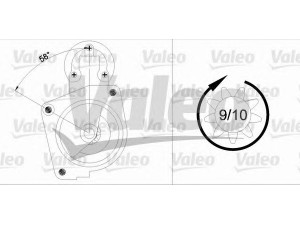 VALEO 436008 starteris 
 Elektros įranga -> Starterio sistema -> Starteris
4392461, 46231603, 46231605, 5933930