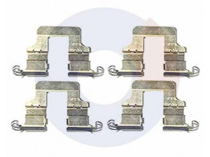 CARRAB BRAKE PARTS 2492 priedų komplektas, diskinių stabdžių trinkelės 
 Stabdžių sistema -> Diskinis stabdys -> Stabdžių dalys/priedai