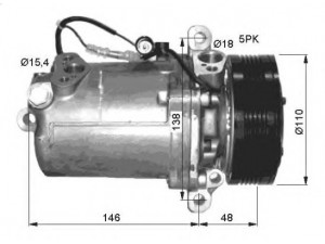 NRF 32414G kompresorius, oro kondicionierius 
 Oro kondicionavimas -> Kompresorius/dalys
64526901206, 64528375319, 64528386650