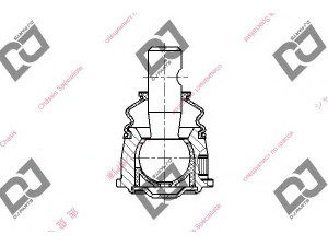 DJ PARTS DB1072 atramos/vairo trauklė 
 Ašies montavimas/vairavimo mechanizmas/ratai -> Sujungimai -> Atramos/vairo trauklė
1243330127, 1243330327