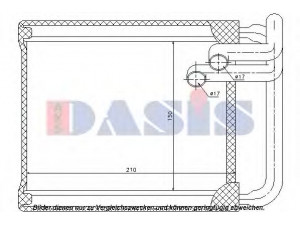 AKS DASIS 569004N šilumokaitis, salono šildymas 
 Šildymas / vėdinimas -> Šilumokaitis
971382L000