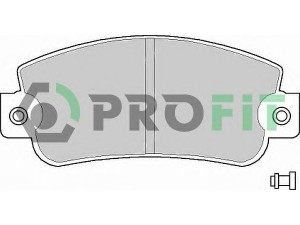PROFIT 5000-0346 stabdžių trinkelių rinkinys, diskinis stabdys 
 Techninės priežiūros dalys -> Papildomas remontas
5892309, 5892310, 5892549, 5951660