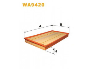 WIX FILTERS WA9420 oro filtras 
 Techninės priežiūros dalys -> Techninės priežiūros intervalai
0000901651, 0000903851