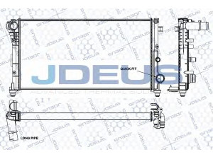 JDEUS RA0111310 radiatorius, variklio aušinimas 
 Aušinimo sistema -> Radiatorius/alyvos aušintuvas -> Radiatorius/dalys
51759807, 51773195