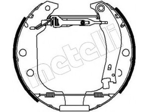 METELLI 51-0005 stabdžių trinkelių komplektas 
 Techninės priežiūros dalys -> Papildomas remontas