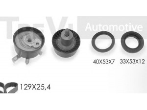 TREVI AUTOMOTIVE KD1282S paskirstymo diržo komplektas 
 Techninės priežiūros dalys -> Papildomas remontas