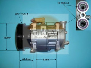 AUTO AIR GLOUCESTER 14-3518R kompresorius, oro kondicionierius 
 Oro kondicionavimas -> Kompresorius/dalys
1016, 38800P5TG20, JPB100680