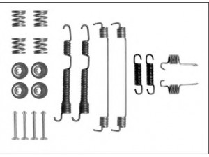 PAGID X0274 priedų komplektas, stabdžių trinkelės