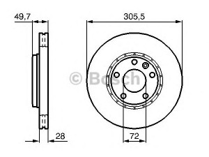 BOSCH 0 986 479 078 stabdžių diskas 
 Dviratė transporto priemonės -> Stabdžių sistema -> Stabdžių diskai / priedai
40206 00QAF, 40206 00QAG, 40206-00QAH