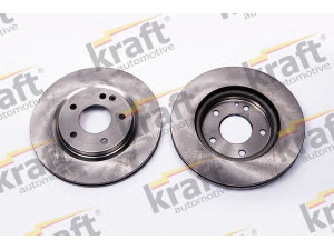 KRAFT AUTOMOTIVE 6041210 stabdžių diskas 
 Dviratė transporto priemonės -> Stabdžių sistema -> Stabdžių diskai / priedai
168 421 06 12, 168 421 07 12, A 168 421 06 12