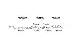 VENEPORTE 500163 išmetimo sistema 
 Išmetimo sistema -> Išmetimo sistema, visa