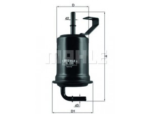 KNECHT KL 536 kuro filtras 
 Techninės priežiūros dalys -> Papildomas remontas
2330031100