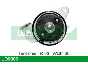 LUCAS ENGINE DRIVE LD0800 įtempiklio skriemulys, paskirstymo diržas
7700857879, 7700872531, 7700873731