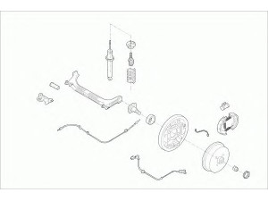 SACHS RENAU-TWING-RS002 vairavimo mechanizmas; rato pakaba 
 Ašies montavimas/vairavimo mechanizmas/ratai -> Prekių paieška pagal schemą