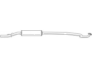 AKS DASIS SG44442 vidurinis duslintuvas