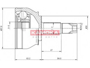 KAMOKA 6692 jungčių komplektas, kardaninis velenas 
 Ratų pavara -> Sujungimai/komplektas
60812880