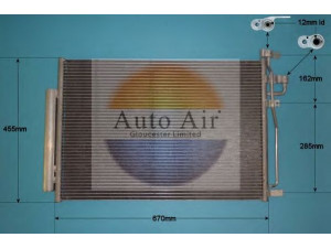 AUTO AIR GLOUCESTER 16-1372 kondensatorius, oro kondicionierius 
 Oro kondicionavimas -> Kondensatorius
4803973, 96436393, 4803973, 96436393