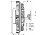 BERU LK007 sankaba, radiatoriaus ventiliatorius 
 Aušinimo sistema -> Radiatoriaus ventiliatorius
11 52 2 245 498, 2 245 498