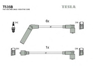 TESLA T535B uždegimo laido komplektas 
 Kibirkšties / kaitinamasis uždegimas -> Uždegimo laidai/jungtys
MD976524, MD997506