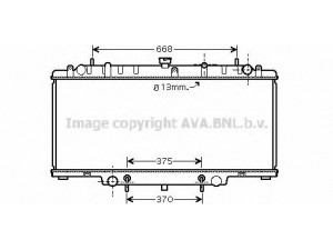 AVA QUALITY COOLING DN2264 radiatorius, variklio aušinimas 
 Aušinimo sistema -> Radiatorius/alyvos aušintuvas -> Radiatorius/dalys
21460VB300, 21460VB301, 21460VB805
