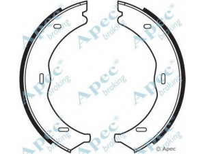 APEC braking SHU685 stabdžių trinkelė 
 Stabdžių sistema -> Būgninis stabdys -> Stabdžių įdėklas/ trinkelė
639 420 02 20